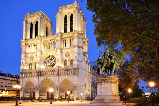 Fototapeta Notre Dame de Paris