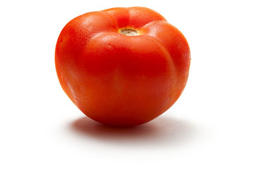 Tomato isolated on the white background