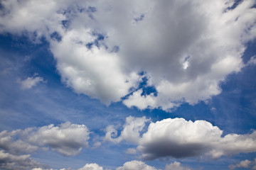 sky with clouds as background