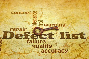 Defect List