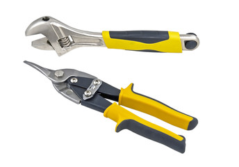 Spanner and wire-cutter