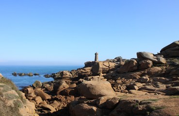phare de men ruz, c&ocirc;tes d'armor, bretagne