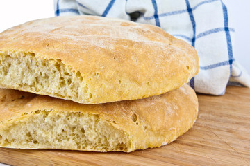 Fresh baked home made bread
