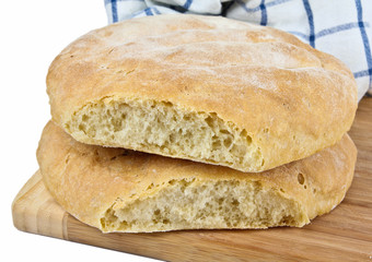 Fresh baked home made bread