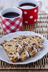 Christstollen zu Weihnachten