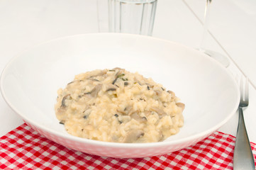 Risotto With Mushrooms