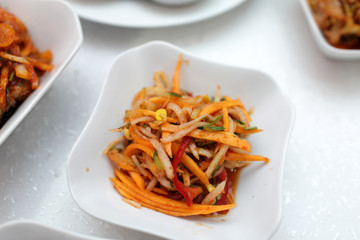 Korean carrot salad