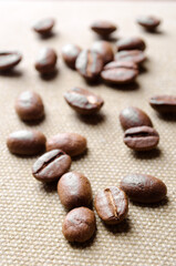 Coffee grains