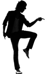 hip hop funk dancer dancing man