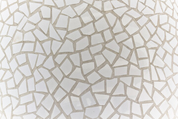 White mosaic