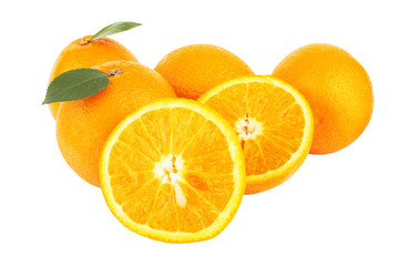 Fresh juicy oranges
