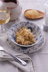 Arroz con margaritas