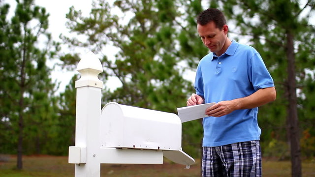 Checking Mail, Upset