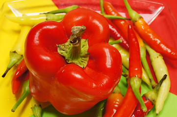 SHot chili peppers