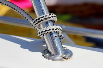 Knot on a boat
