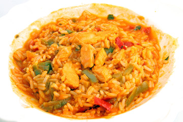 Poulet basquaise