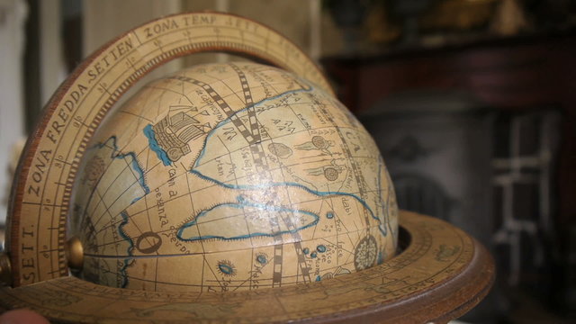 Classic globe Africa