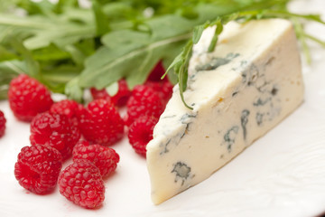 cheese and raspberry