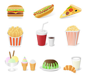 fast food set