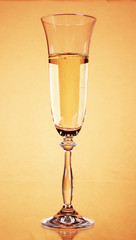Glass of champagne