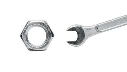 Big nut small spanner tool