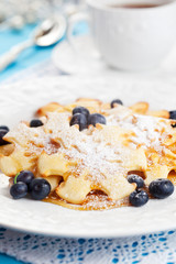 Christmas Snowflake Pancakes