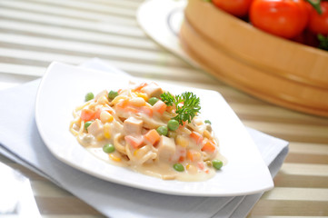 carbonara spaghetti