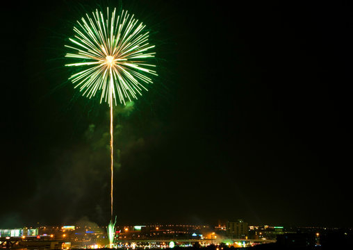 Green Fire Work