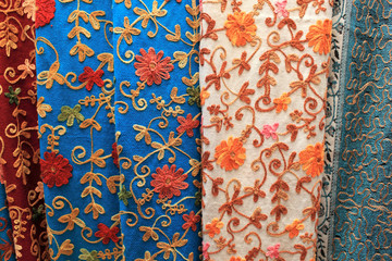 multicolored fabrics
