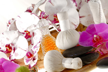 Kräuterstempel zur Massage