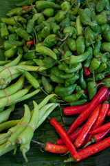 different vegetable in Thailand market