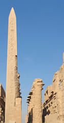 obelisk at Precinct of Amun-Re in Egypt