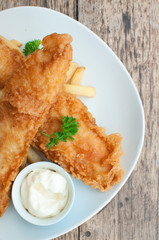 Fish and chips
