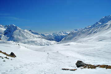 Fototapeta na wymiar swiss alps