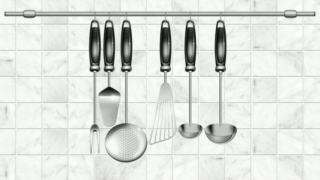 Italian cuisine set Kitchen utensils video