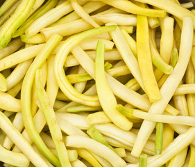 Yellow runner bean