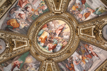 Rome church art - Basilica Santa Maria in Trastevere