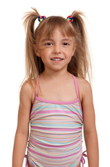 Girl wearing swimsuit