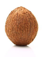 Image of coconut isolated on white