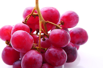Image of red grape bunch