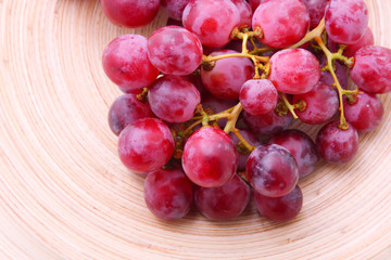 Image of red grape background