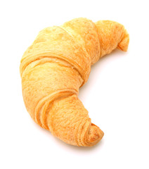 Image of croissant isolated on white