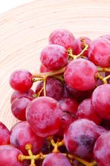 Image of red grape background