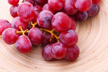 Image of red grape background