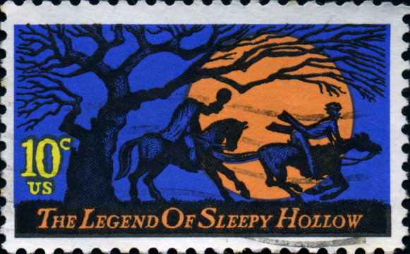 The legend of sleepy Hollow. Us Postage.