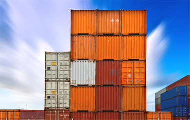Fototapeta premium Cargo container