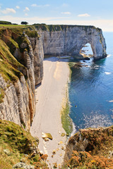 Cliffs of Etretat, Normandy, France