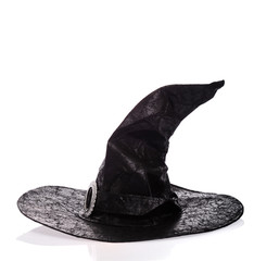 Fototapeta premium black witch hat