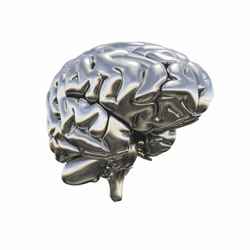 Chrome Brain - Ansicht halb links