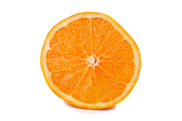 Fototapeta na wymiar one fresh orange